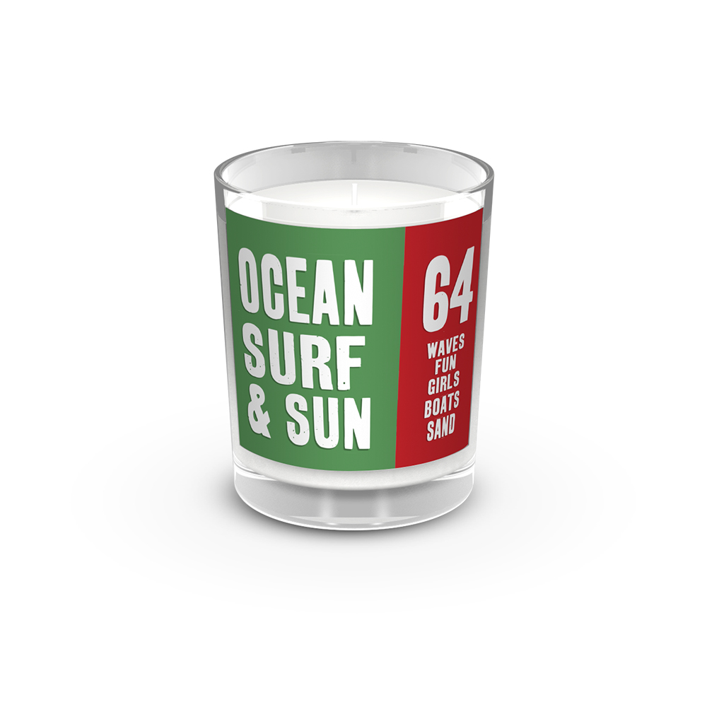 Bougie parfumée I LOVE MY REGION OCEAN SURF & SUN
